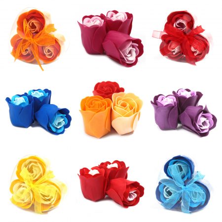 flower soap gift