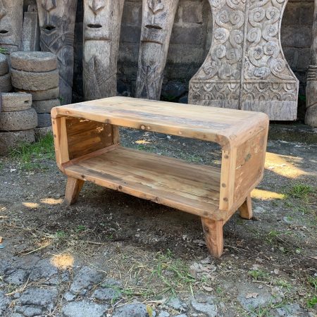 Recycled wood coffee table