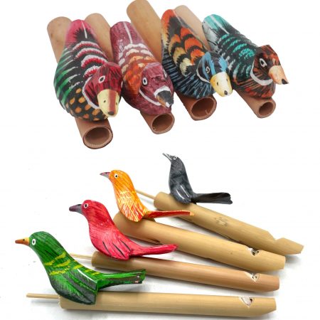 Hand Made Bamboo Bird Whistle & Duck Caller