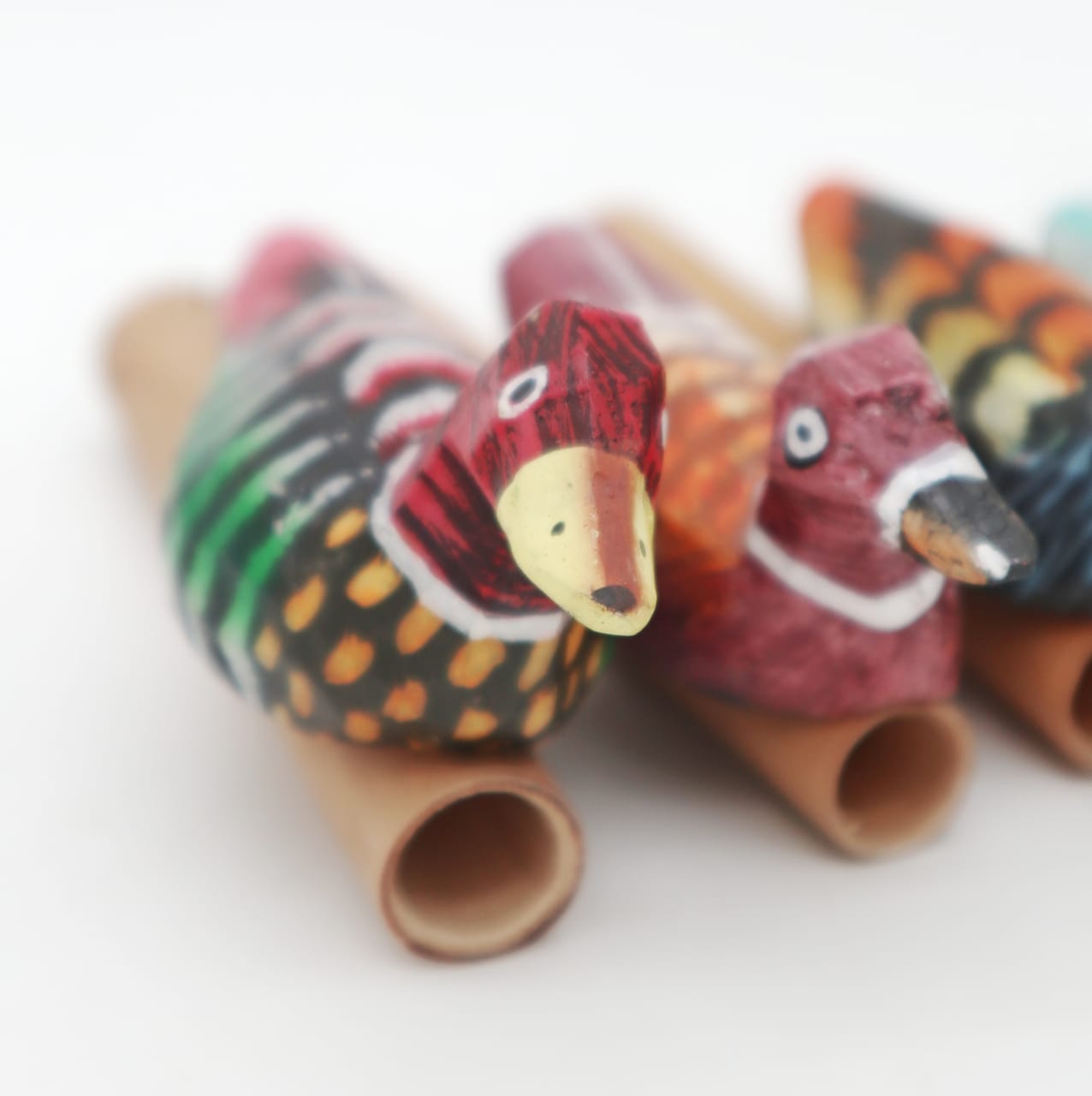 Hand Made Bamboo Bird Whistle & Duck Caller - Image 2