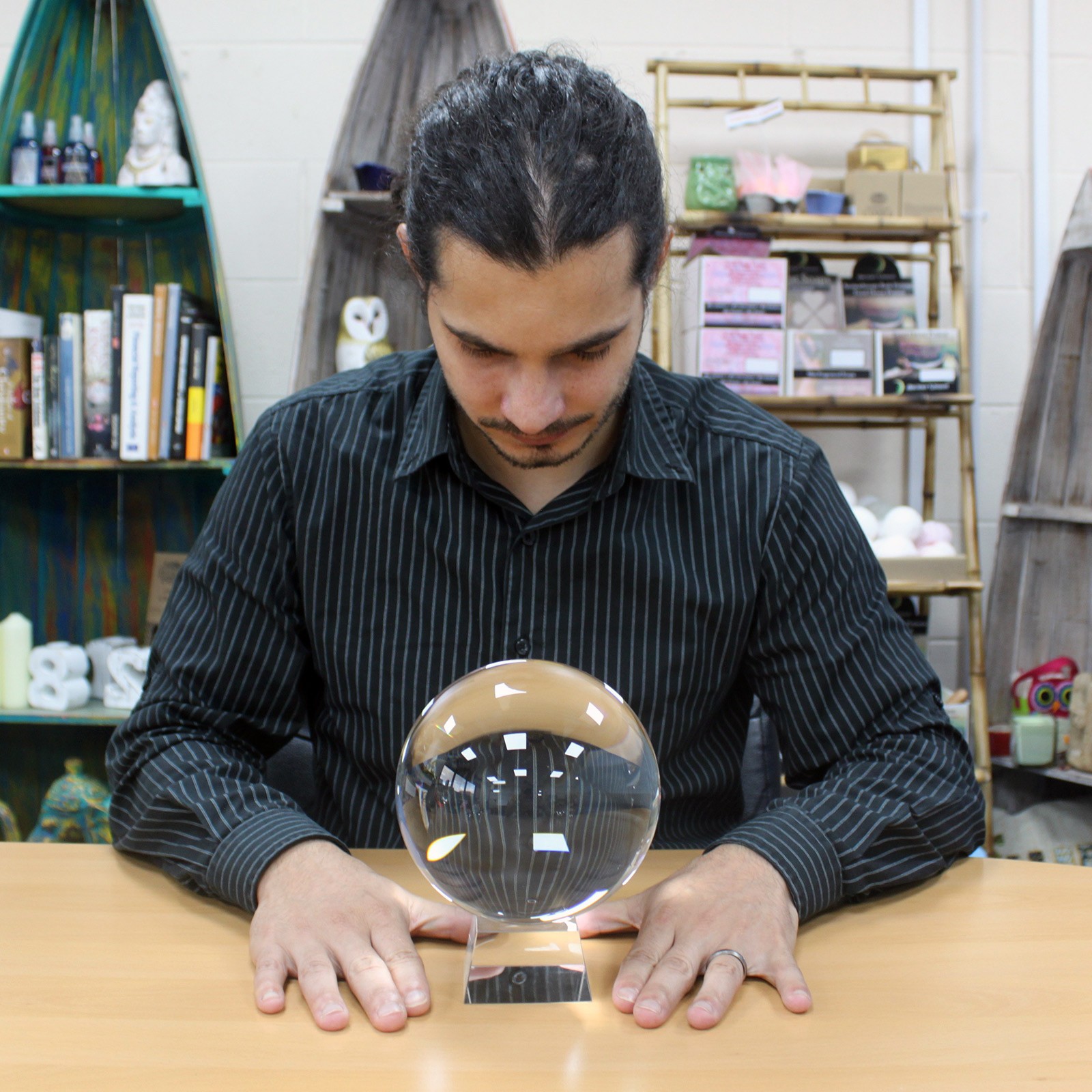 Crystal Ball on Stand - Image 4