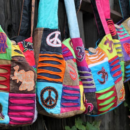 crossbody hippie bags