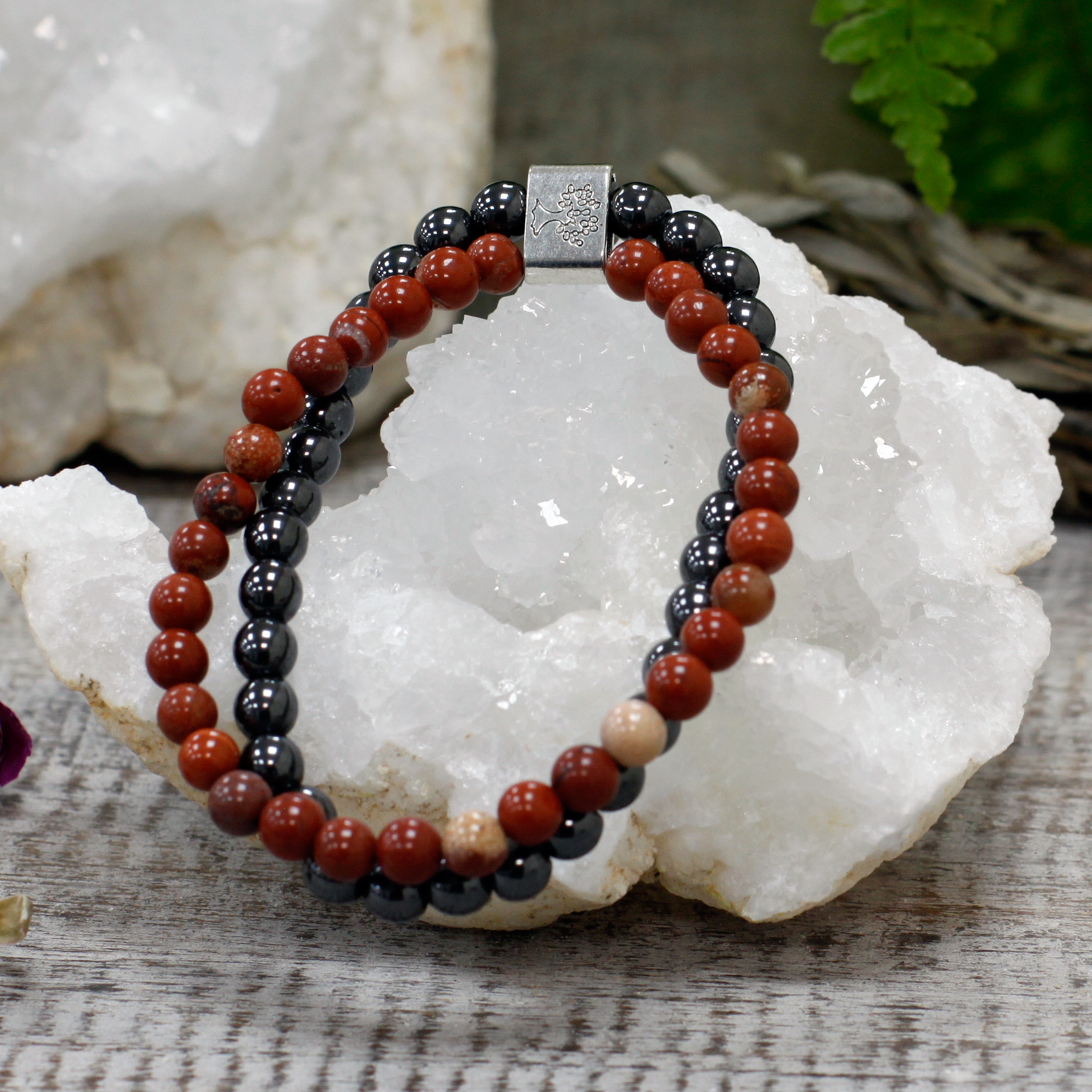 Magnetic Bracelets with Hematite Gemstones - Image 5