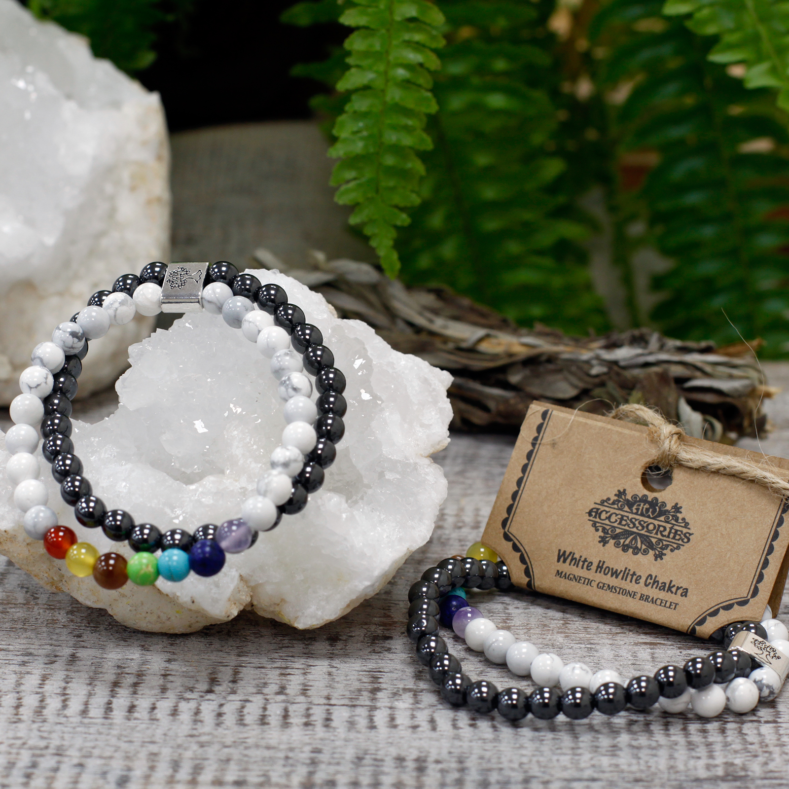 Magnetic Bracelets with Hematite Gemstones - Image 6