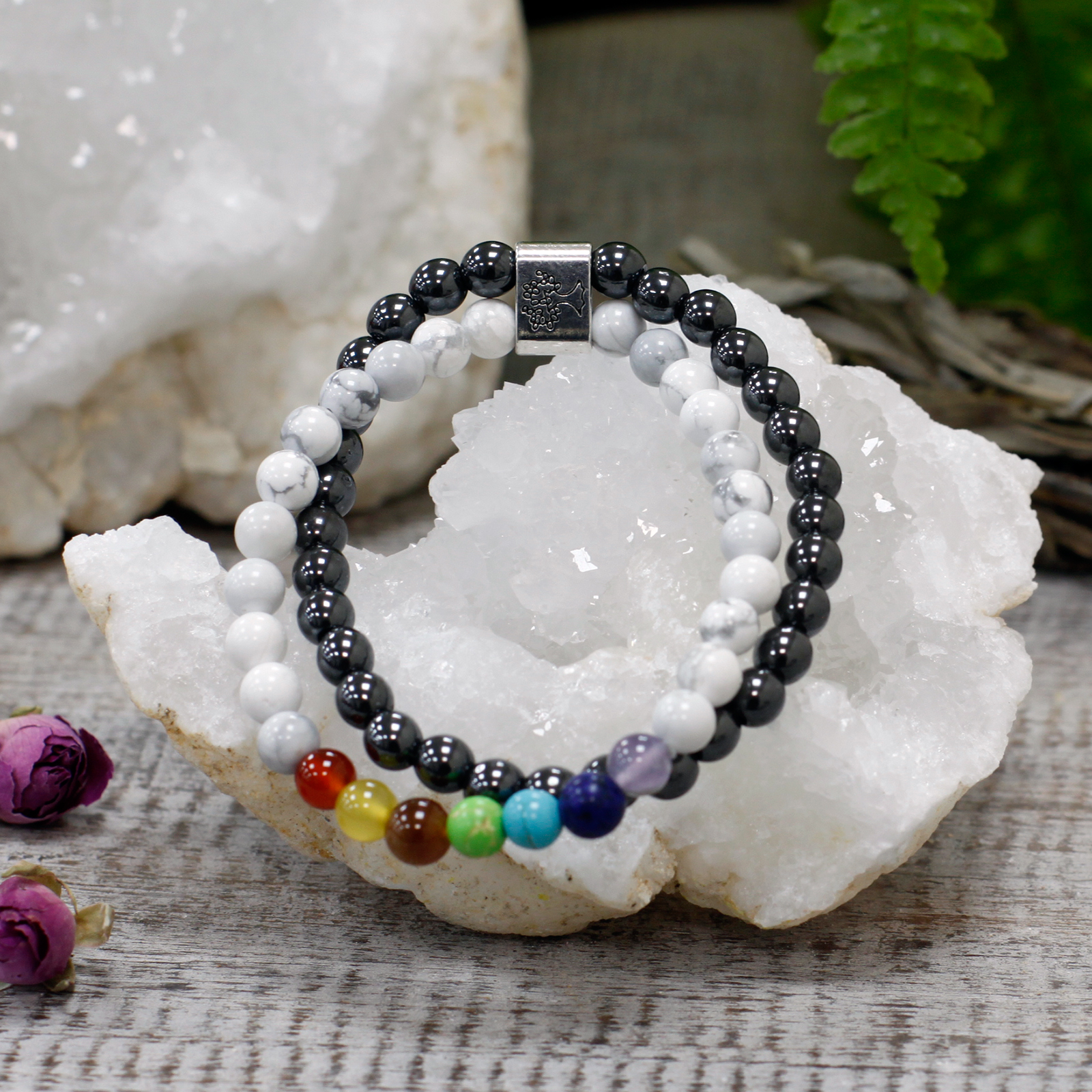 Magnetic Bracelets with Hematite Gemstones - Image 7