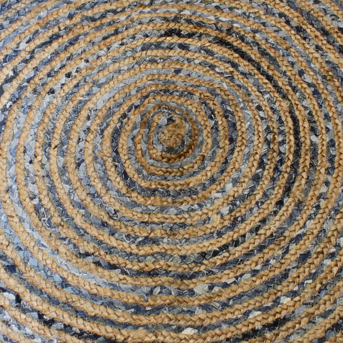 Woven Recycled Round Mat - Image 6