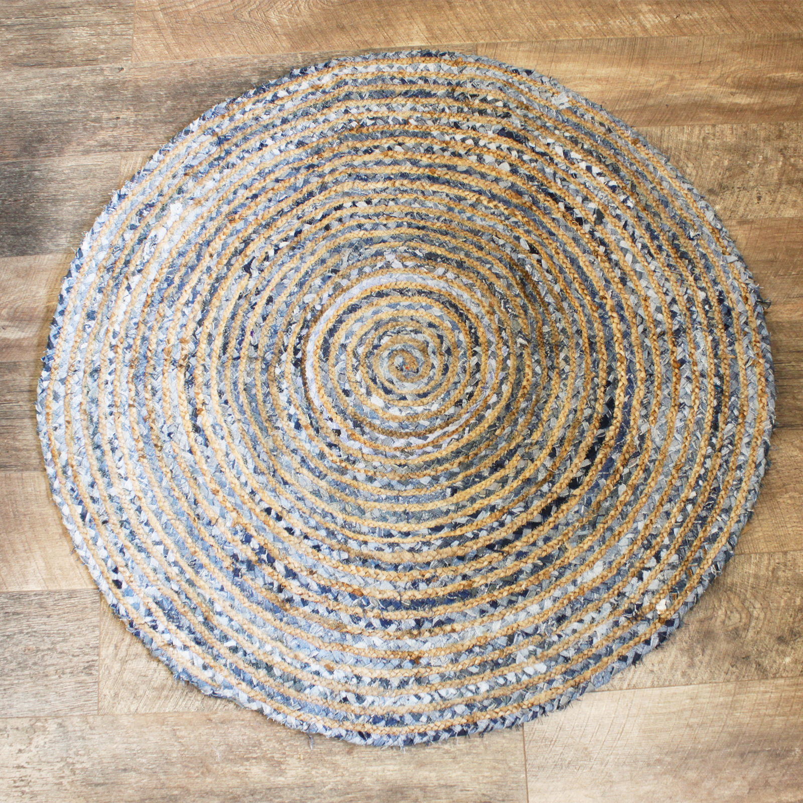 Woven Recycled Round Mat - Image 8