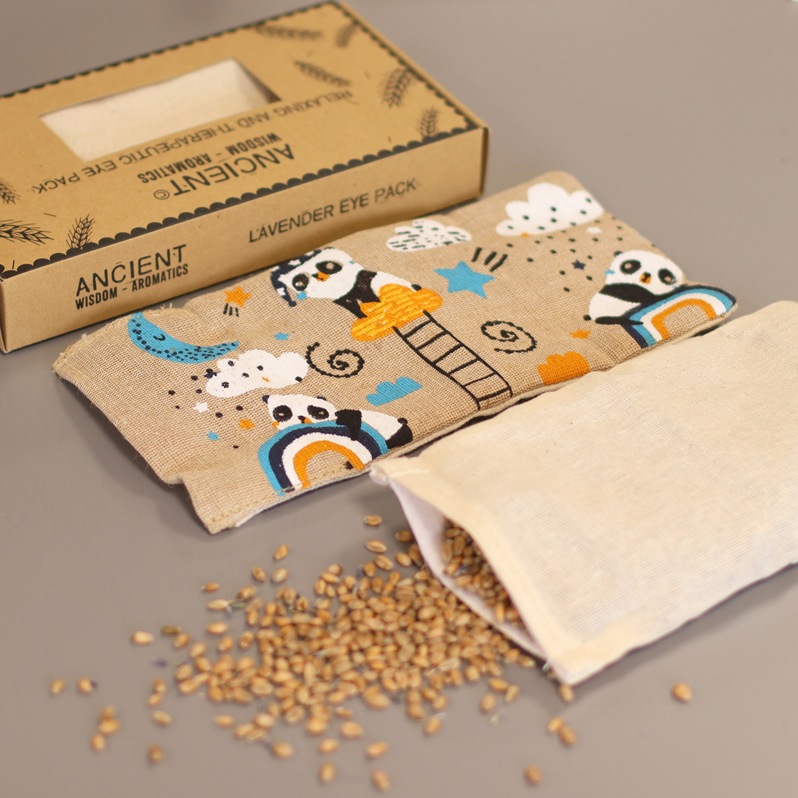 Lavender Eye Mask Pillow in Gift Box - Image 5