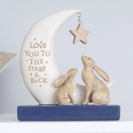 moon and stars hare sign