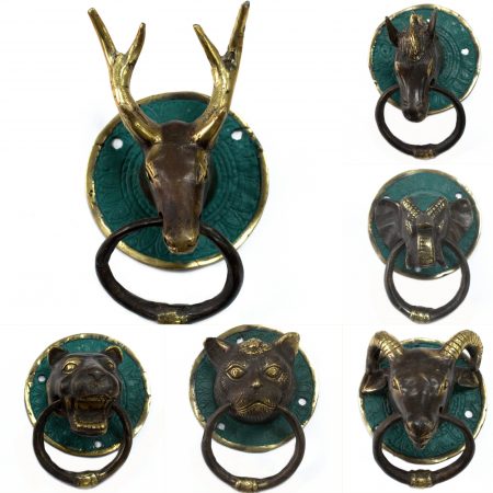 brass door knocker