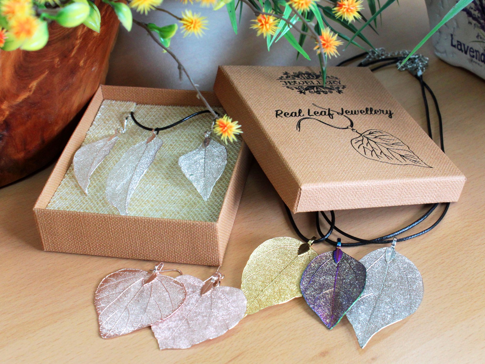 Pressed Leaf Jewellery - Image 3