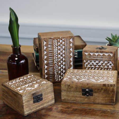 wood boxes